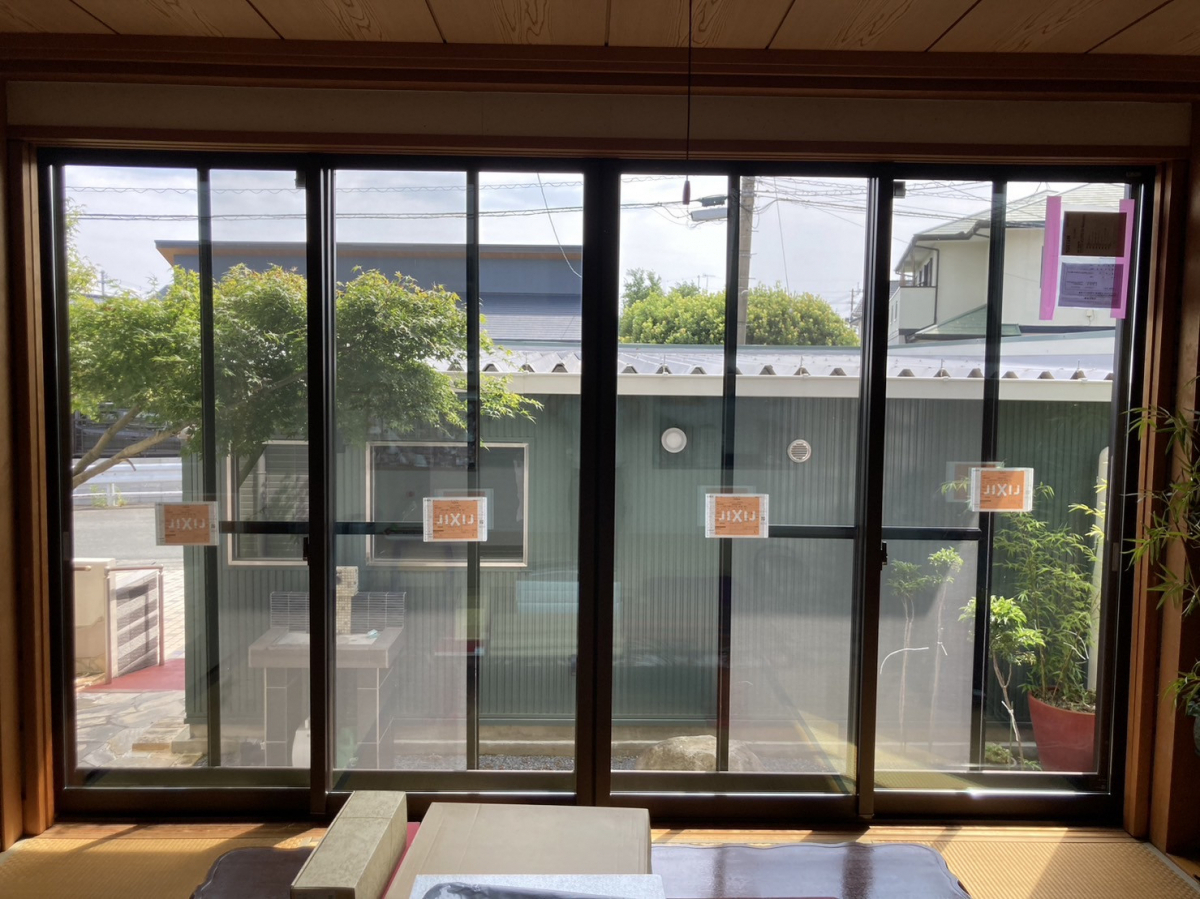 堀川トーヨー住器のu様邸-サッシ取替、インプラス設置、ガラス入替の施工後の写真2