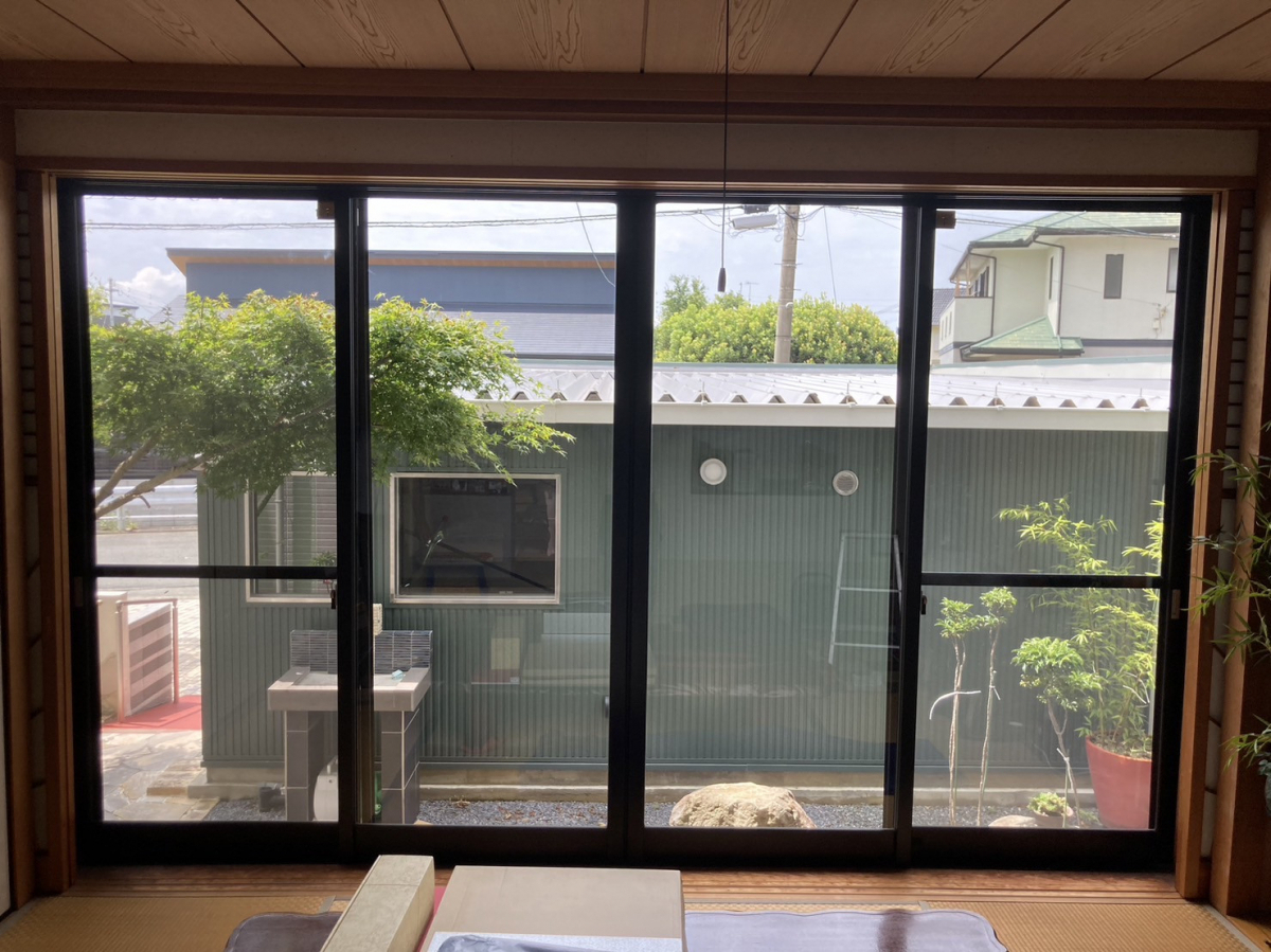 堀川トーヨー住器のu様邸-サッシ取替、インプラス設置、ガラス入替の施工前の写真2