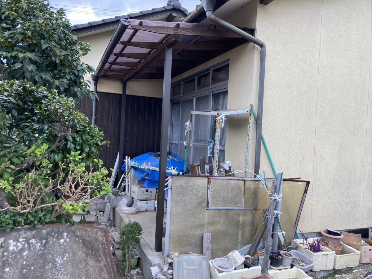 堀川トーヨー住器のY 様邸 波板張替工事の施工後の写真3