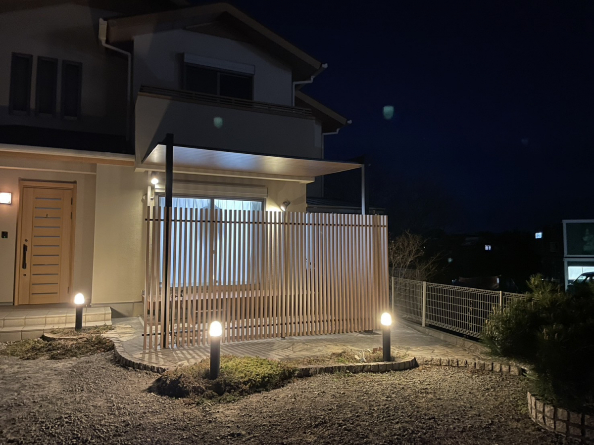 堀川トーヨー住器のY 様邸　テラス新設工事の施工後の写真3