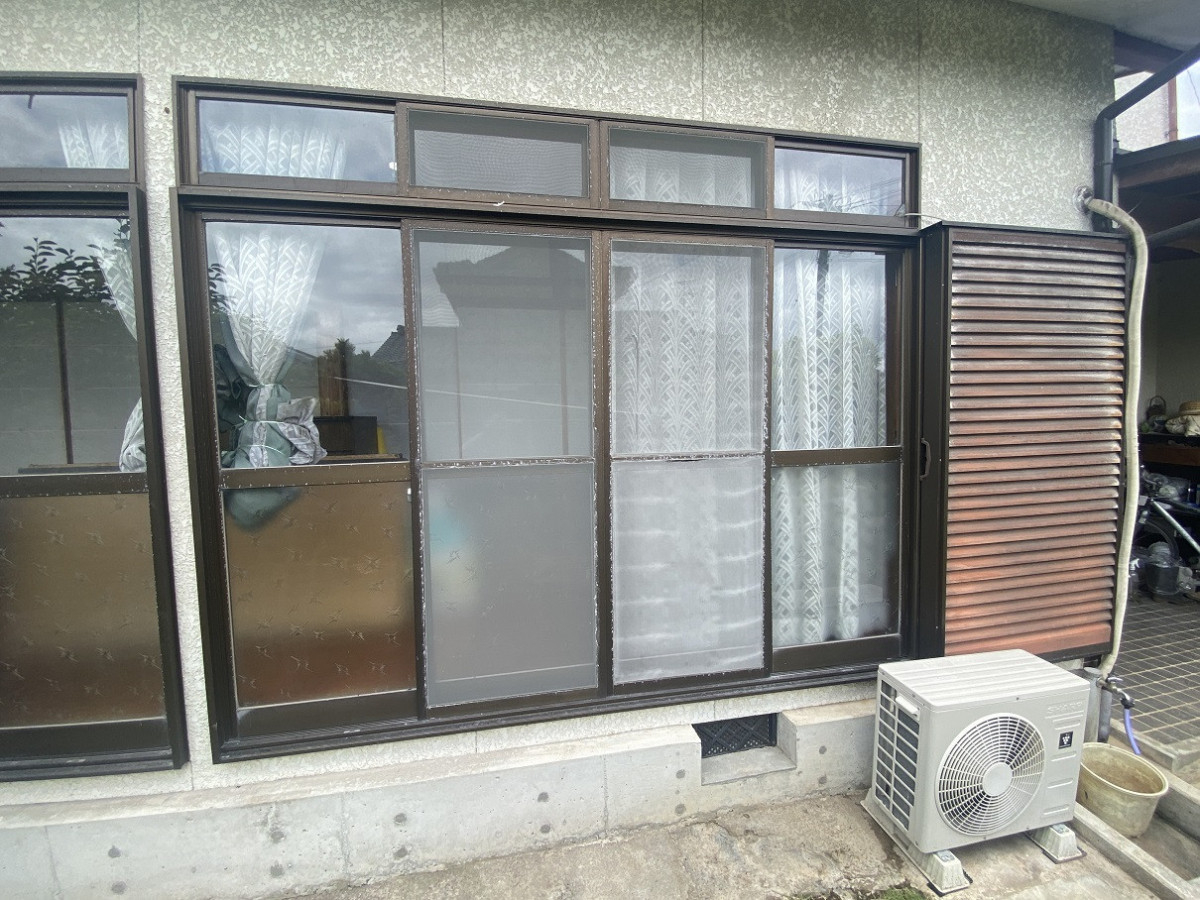 堀川トーヨー住器のＥ様邸　窓取替工事の施工前の写真2